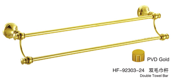HF-92303-24双毛巾杆PVD金